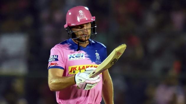 RR vs RCB: Statistical highlights - Buttler, Gopal shine in Rajasthan’s first win of season(PTI)
