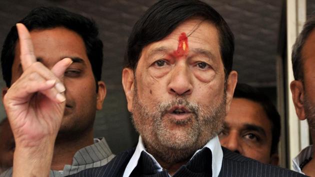 Girish Bapat, BJP candidate for Pune Loksabha(HT FILR PHOTO) Girish Bapat, BJP candidate for Pune Loksabha(HT FILR PHOTO)