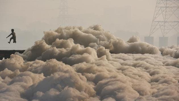 Industrial and hazardous waste is a major threat to the environment as it could pollute the soil and ground water. (HT PHOTO) Industrial and hazardous waste is a major threat to the environment as it could pollute the soil and ground water. (HT PHOTO)