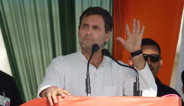 There are 130 constituencies in the south and the Congress president’s decision to contest from Wayanad will help the party in at least half of the seats, other leaders also say.(HT Photo)