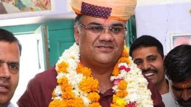 Devji Mansinghram Patel is contesting Lok Sabha elections from the Jalore seat on BJP ticket. (Photo Credit: Devji Patel Facebook) Devji Mansinghram Patel is contesting Lok Sabha elections from the Jalore seat on BJP ticket. (Photo Credit: Devji Patel Facebook)