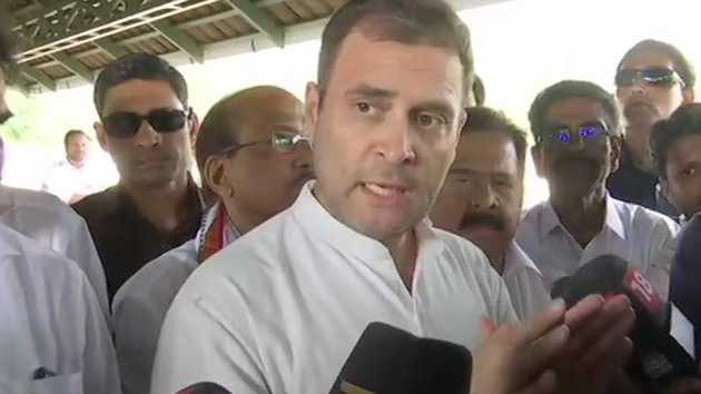Rahul Gandhi’s candidature from Wayanad, a Left-dominated seat, had irked the CPI(M) leaders who had not taken too kindly to his contesting from the north Kerala seat.(ANI)