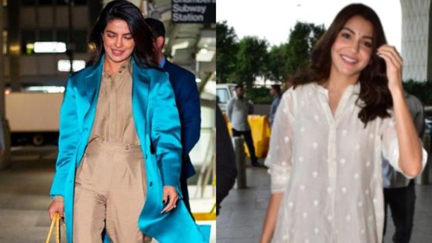 Anushka Sharma and Priyanka Chopra carrying the perfect oversized bags, big on style trends this season.(Instagram)