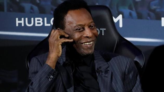 A file photo of Brazilian football legend Pele.(REUTERS) A file photo of Brazilian football legend Pele.(REUTERS)
