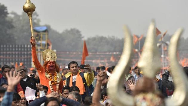 In the late 1980s and early 1990s, the impact of the temple movement, and communal polarisation that ensued, was greater in western UP.(HT FILE PHOTO / Image for representation)