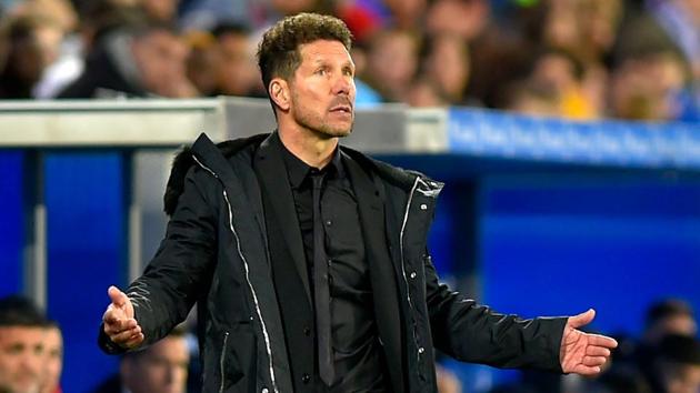 File image of Diego Simeone.(AFP) File image of Diego Simeone.(AFP)