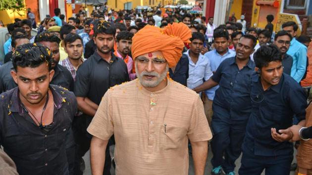 The Supreme Court has agreed to hear a writ petition against the release of a biopic on Prime Minister Narendra Modi. The top court will hear the plea on Monday. The film follows PM Modi’s life from his humble beginning to his rise first as the Gujarat chief minister and then electoral victory in 2014 catapulting him as the prime minister. (PTI File) The Supreme Court has agreed to hear a writ petition against the release of a biopic on Prime Minister Narendra Modi. The top court will hear the plea on Monday. The film follows PM Modi’s life from his humble beginning to his rise first as the Gujarat chief minister and then electoral victory in 2014 catapulting him as the prime minister. (PTI File)