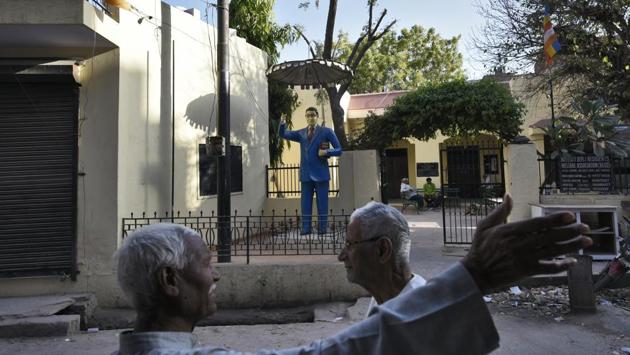 According to Vivek Kumar, a professor of sociology in Jawaharlal Nehru University, the word Harijan was coined by Narsi Mehta, a 15th century poet-saint from Gujarat. He used that word for the children of the Devdasis, a commonly used Sanskrit term for temple sex workers. India’s first law minister, BR Ambedkar, was always against the usage of the word. He maintained that ‘Harijan’ was superficial and did not represent the true characteristic of the community. (Burhaan Kinu / HT Photo)