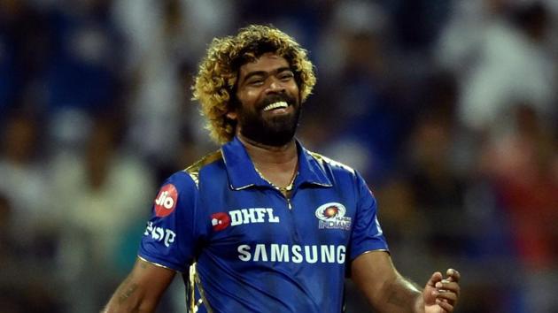 Lasith Malinga celebrates a wicket.(PTI) Lasith Malinga celebrates a wicket.(PTI)
