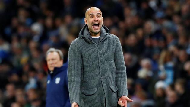 File image of Pep Guardiola.(Reuters) File image of Pep Guardiola.(Reuters)