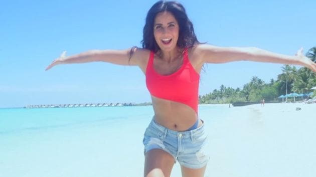 Katrina Kaif is super happy about touching the 20 million mark on Instagram.