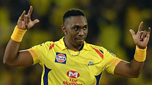 File image of CSK cricketer Dwayne Bravo(AFP)