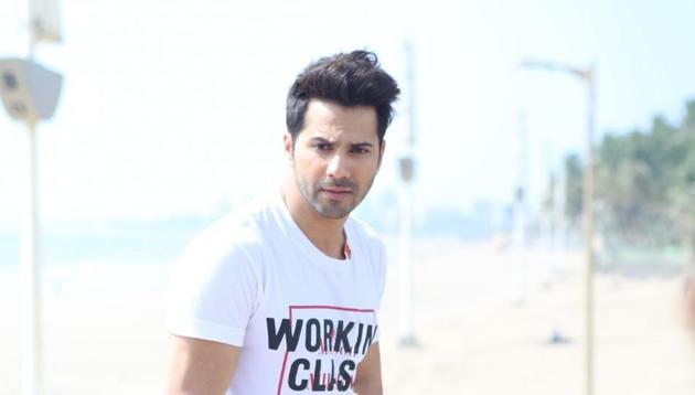 Varun Dhawan during the promotions of his upcoming film Kalank in Mumbai.(IANS) Varun Dhawan during the promotions of his upcoming film Kalank in Mumbai.(IANS)
