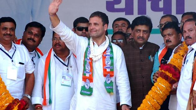 Gandhi said as per the Hindu tradition, a guru is considered supreme, deserves utmost respect and honour but Modi has insulted Advani time and again(Sunny Shende/HT) Gandhi said as per the Hindu tradition, a guru is considered supreme, deserves utmost respect and honour but Modi has insulted Advani time and again(Sunny Shende/HT)
