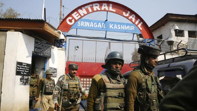 Two inmates were injured in high security Central Jail here after police took action against
