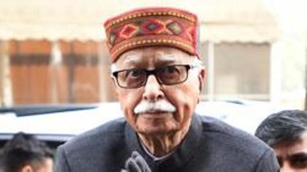 Opposition attacks BJP over LK Advani’s blog (Photo by Sonu Mehta / Hindustan Times)(Sonu Mehta/HT PHOTO) Opposition attacks BJP over LK Advani’s blog (Photo by Sonu Mehta / Hindustan Times)(Sonu Mehta/HT PHOTO)