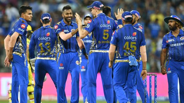 File image of Mumbai Indians team(AFP)