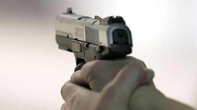 A Shiv Sena (Bal Thackeray) leader was shot dead in Gurdaspur district on Friday evening by three youths over a dispute, police said.(AFP File Photo) A Shiv Sena (Bal Thackeray) leader was shot dead in Gurdaspur district on Friday evening by three youths over a dispute, police said.(AFP File Photo)