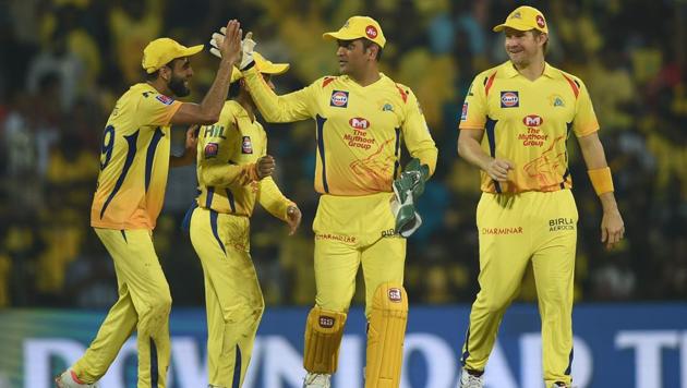 File image of CSK players (PTI) File image of CSK players (PTI)