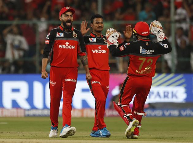 Pawan Negi kept RCB in the game with a brilliant spell of 2/21. (AP) Pawan Negi kept RCB in the game with a brilliant spell of 2/21. (AP)
