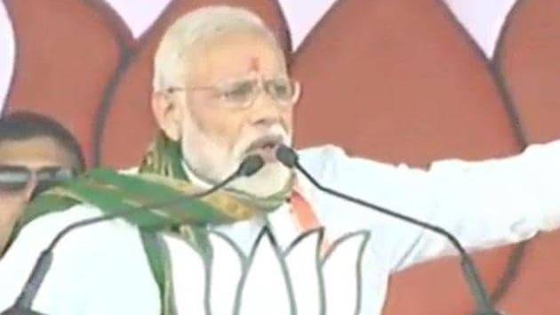 Modi asserted that the opposition parties could stoop to any level to remove him from power. Modi asserted that the opposition parties could stoop to any level to remove him from power.