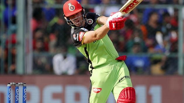 Royal Challengers Bangalore's AB de Villiers plays a shot. (AP)
