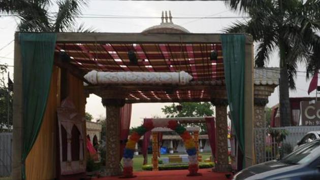 The Municipal Corporation of Gurugram (MCG) is formulating a policy to regularise banquet halls in the city, officials said on Friday.(HT File Photo) The Municipal Corporation of Gurugram (MCG) is formulating a policy to regularise banquet halls in the city, officials said on Friday.(HT File Photo)