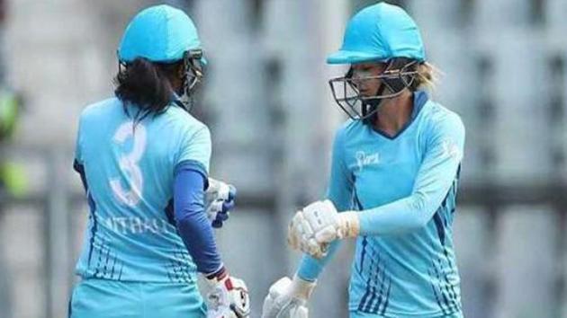 A file photo of the Women’s T20 exhibition match in 2018. (BCCI) A file photo of the Women’s T20 exhibition match in 2018. (BCCI)