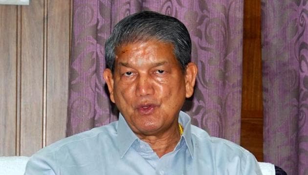 Harish Rawat is the Congress candidate from the Nainital-Udham Singh Nagar Lok Sabha seat. (HT Photo) Harish Rawat is the Congress candidate from the Nainital-Udham Singh Nagar Lok Sabha seat. (HT Photo)