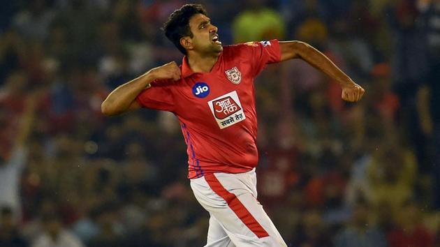 Kings XI Punjab captain Ravichandran Ashwin celebrates after dismissing Sunrisers Hyderabad batsman Vijay Shankar. (AFP) Kings XI Punjab captain Ravichandran Ashwin celebrates after dismissing Sunrisers Hyderabad batsman Vijay Shankar. (AFP)