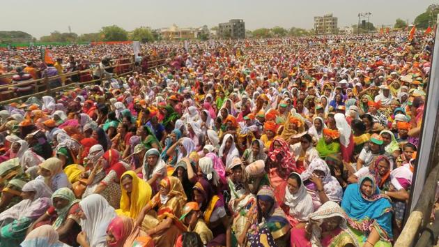 The country’s population has more than tripled since the making of the Constitution, and citizens’ political representation at the national level has not kept pace(Anshuman Poyrekar/HT Photo)