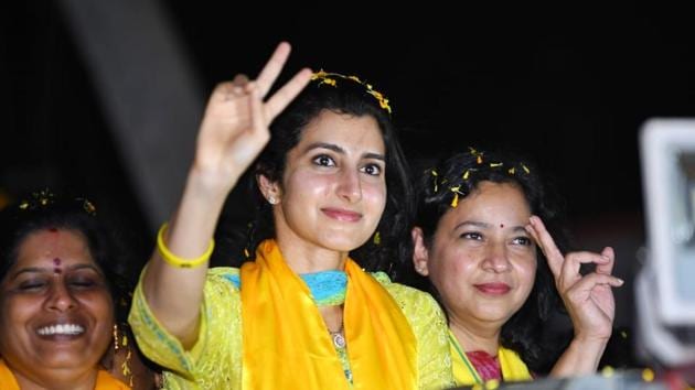 In last-ditch attempt, Naidu inducts daughter-in-law Nara Brahmani into  TDP's campaign - Hindustan Times