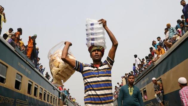 Remittances to India grew by 14% over 2017 and ended 2018 with $79 billion, way ahead of China, which came second with $67 billion. (Reuters file photo) Remittances to India grew by 14% over 2017 and ended 2018 with $79 billion, way ahead of China, which came second with $67 billion. (Reuters file photo)