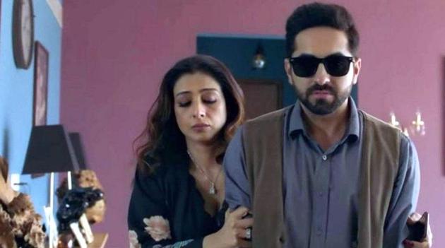 Ayushmann Khurrana and Tabu earn accolades for their performance in AndhaDhun. Ayushmann Khurrana and Tabu earn accolades for their performance in AndhaDhun.