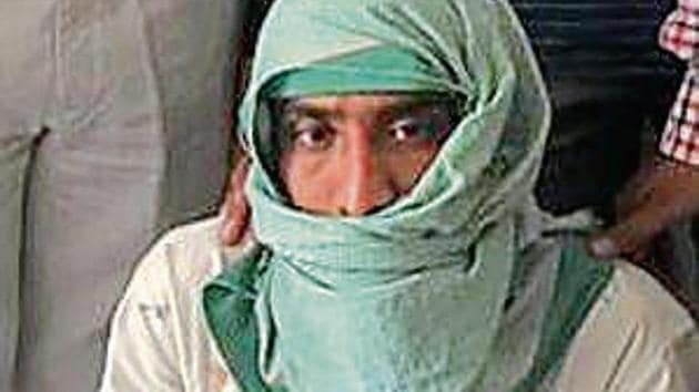 Satpal Singh alias Satte had been changing his hideouts in Punjab to evade arrest.(HT Photo) Satpal Singh alias Satte had been changing his hideouts in Punjab to evade arrest.(HT Photo)