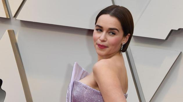Emilia Clarke arrives for the 91st Annual Academy Awards at the Dolby Theatre in Hollywood. (AFP) Emilia Clarke arrives for the 91st Annual Academy Awards at the Dolby Theatre in Hollywood. (AFP)