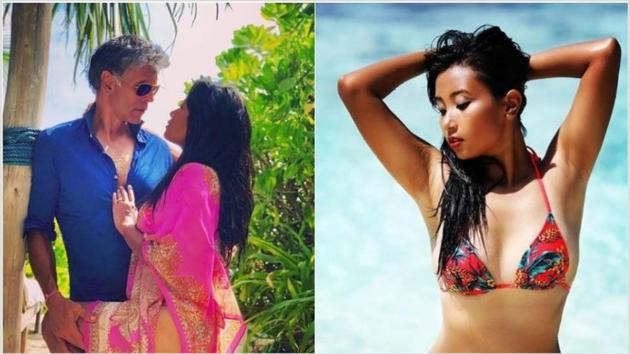 Ankita Konwar and Milind Soman were on vacation in Maldives recently.