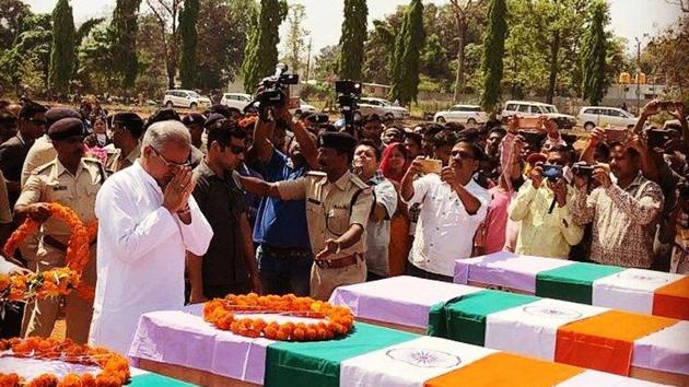 BJP MLA Mandavi, his driver and three security personnel were killed on Tuesday after an IED, said to have been triggered by Maoists, tore through his SUV in Chhattisgarh’s Dantewada district .