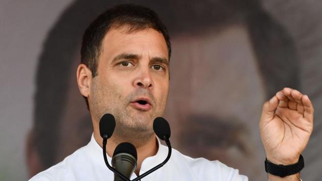 Congress president Rahul Gandhi on Wednesday thanked the Supreme Court for its decision to dismiss the government’s objection on the admissibility of the “leaked” documents cited by petitioners seeking a review of the Rafale verdict.(ANI)