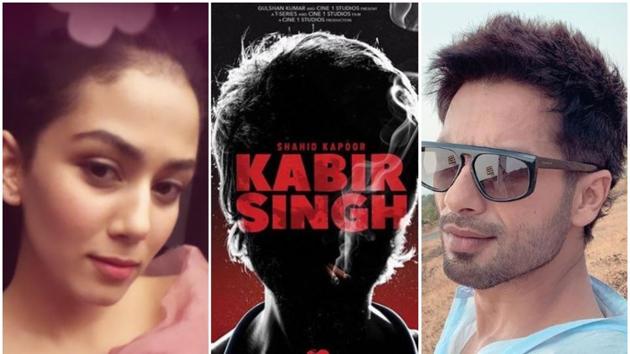 Shahid Kapoor plays an alcoholic medical student in Kabir Singh.(Instagram)