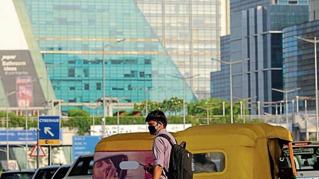 According to a report by Greenpeace, a non-government environmental organisation, published in March, Gurugram was the most polluted city in the world in 2018.(parveen kumar/ht photo)