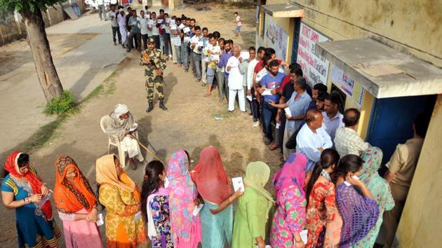 To make Dalit voters aware about their voting rights, CDR has distributed printed handbills, telling voters about their rights and providing information about the control room.(HT Photo / Representative Image) To make Dalit voters aware about their voting rights, CDR has distributed printed handbills, telling voters about their rights and providing information about the control room.(HT Photo / Representative Image)