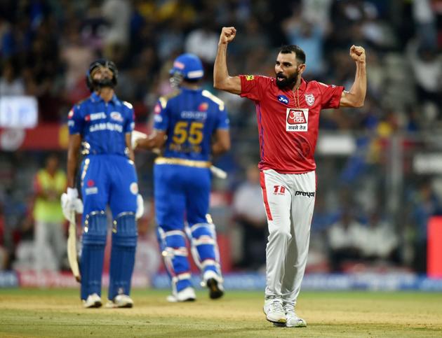 The Mumbai Indians kept losing wickets at regular intervals. (PTI) The Mumbai Indians kept losing wickets at regular intervals. (PTI)