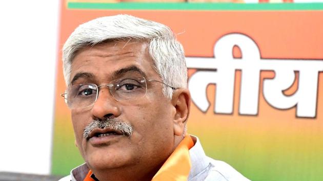 Gajendra Singh Shekhawat is the sitting Jodhpur MP and BJP candidate from this seat in 2019 Lok Sabha elections.(HT File) Gajendra Singh Shekhawat is the sitting Jodhpur MP and BJP candidate from this seat in 2019 Lok Sabha elections.(HT File)