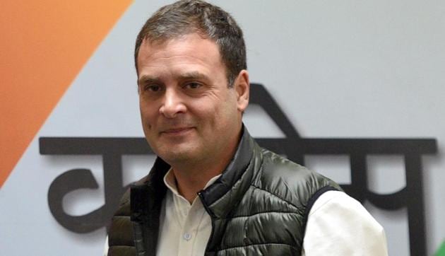 Congress president Rahul Gandhi (Sonu Mehta/HT FILE PHOTO) Congress president Rahul Gandhi (Sonu Mehta/HT FILE PHOTO)