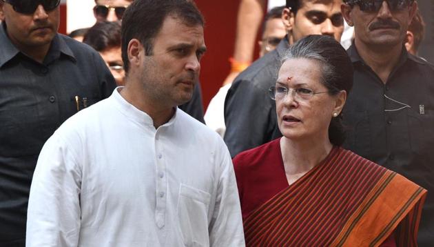 Congress senior leader Sonia Gandhi along with Congress President Rahul Gandhi. (Ajay Aggarwal/HT PHOTO) Congress senior leader Sonia Gandhi along with Congress President Rahul Gandhi. (Ajay Aggarwal/HT PHOTO)