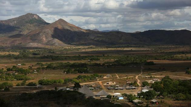 The community of Maturuca is seen on the Raposa Serra do Sol reservation. The land remains coveted by commercial farmers and mining prospectors who believe the area is rich in minerals such as gold, diamonds, copper, molybdenum, bauxite and even niobium, a metal used to strengthen steel that Bolsonaro considers “strategic.” (Bruno Kelly / REUTERS)