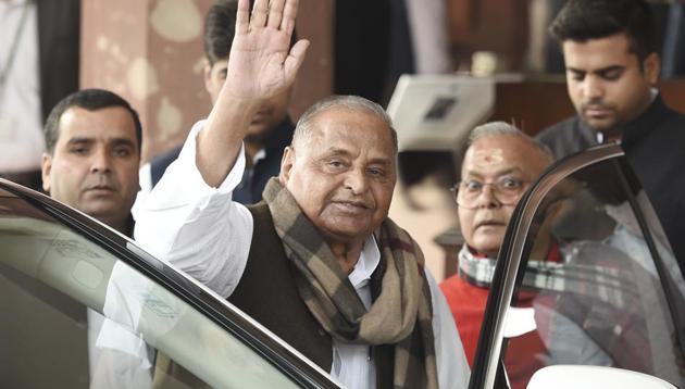 Samajwadi Party leaders Mulayam Singh Yadav (Arvind Yadav/HTFILE PHOTO) Samajwadi Party leaders Mulayam Singh Yadav (Arvind Yadav/HTFILE PHOTO)