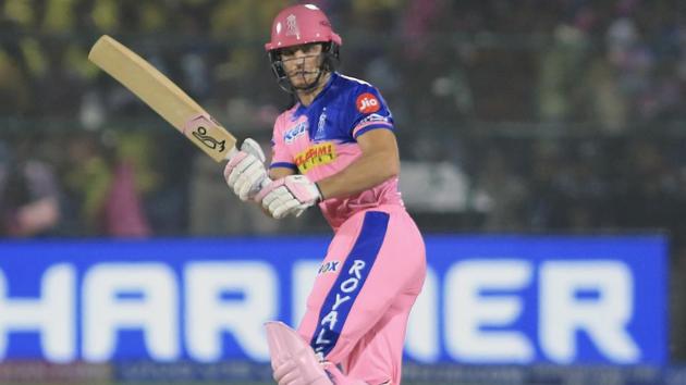 Rajasthan Royals' Jos Butler bats during the VIVO IPL T20. (AP)