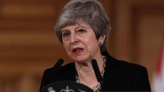 Theresa May faces quit call after securing Brexit delay till October 31 (REUTERS) Theresa May faces quit call after securing Brexit delay till October 31 (REUTERS)